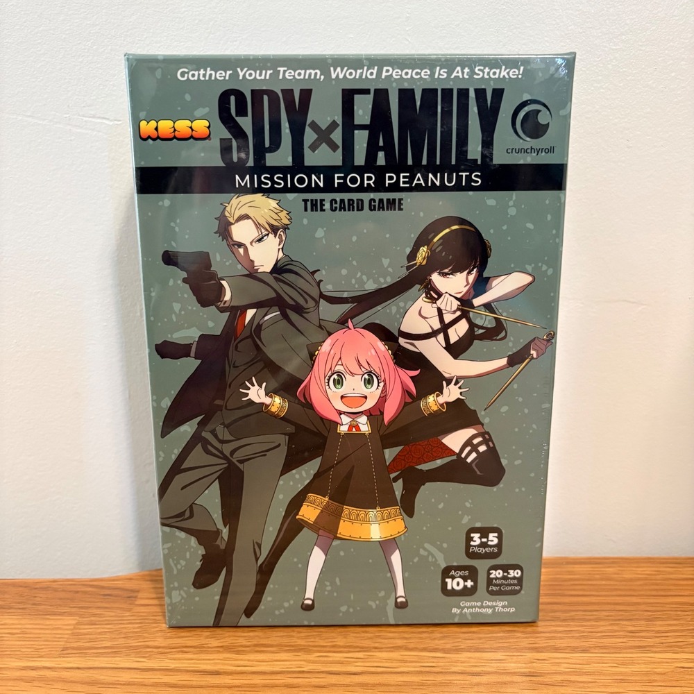 Spy x Family Mission for Peanuts Card Game Anime New Sealed Kess Complete